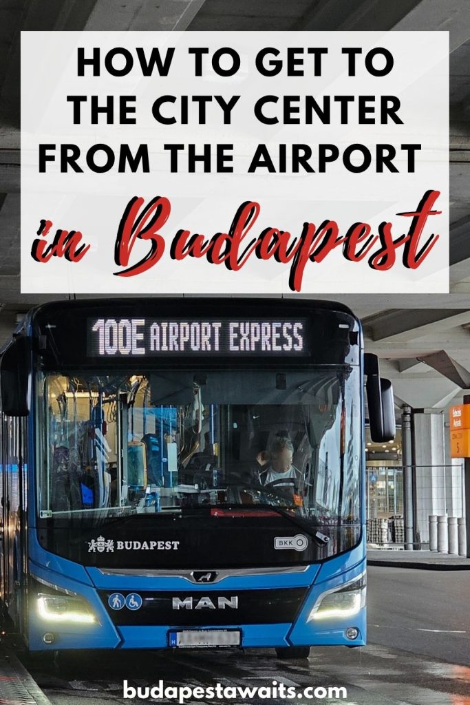 Budapest airport express bus