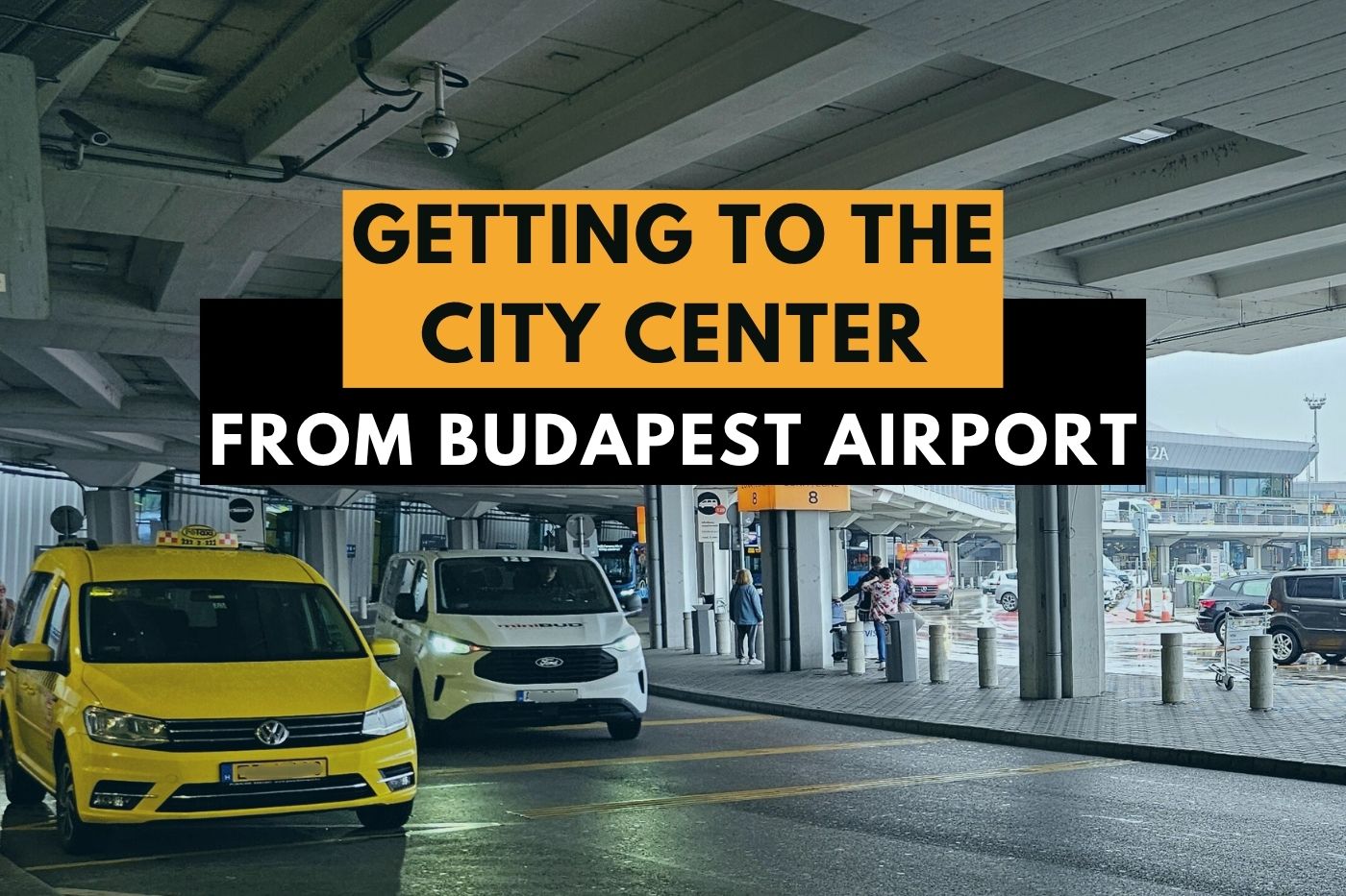 Budapest airport to city center transport options