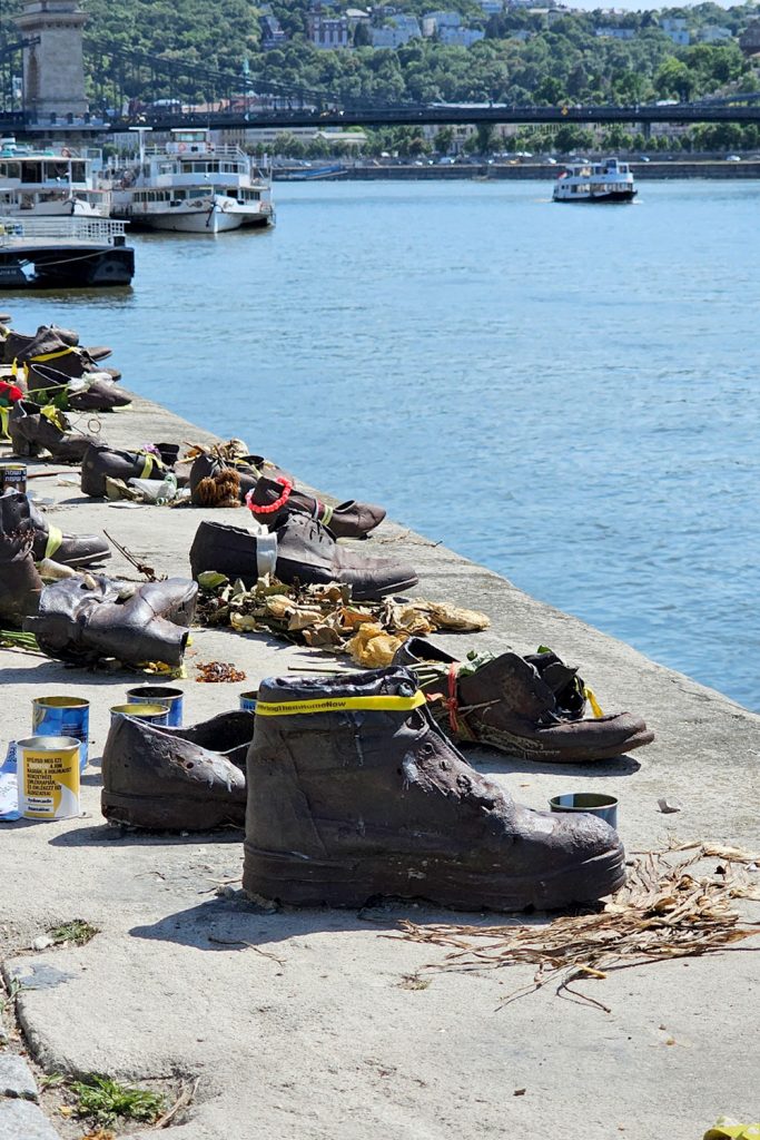Shoes on the Danube memorial