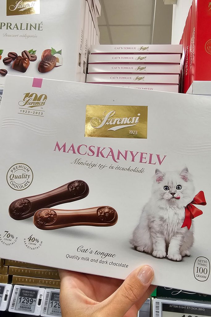 Szerencsi Macskanyelv chocolate