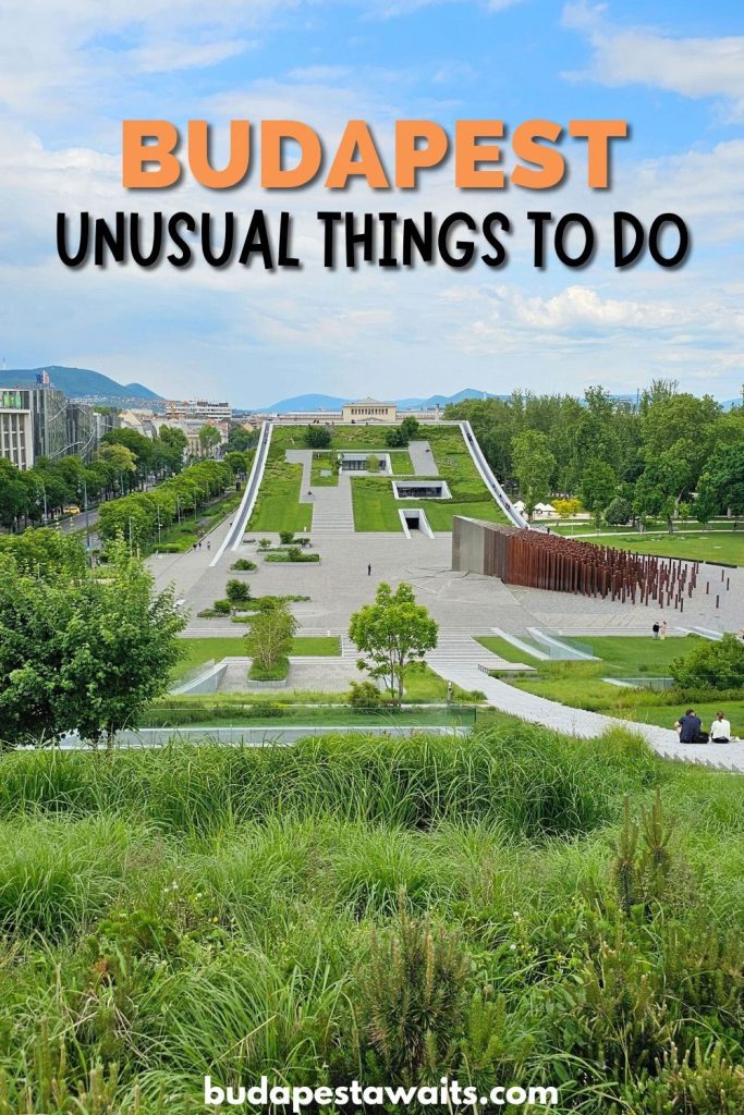 view from the roof garden of Néprajzi Múzeum