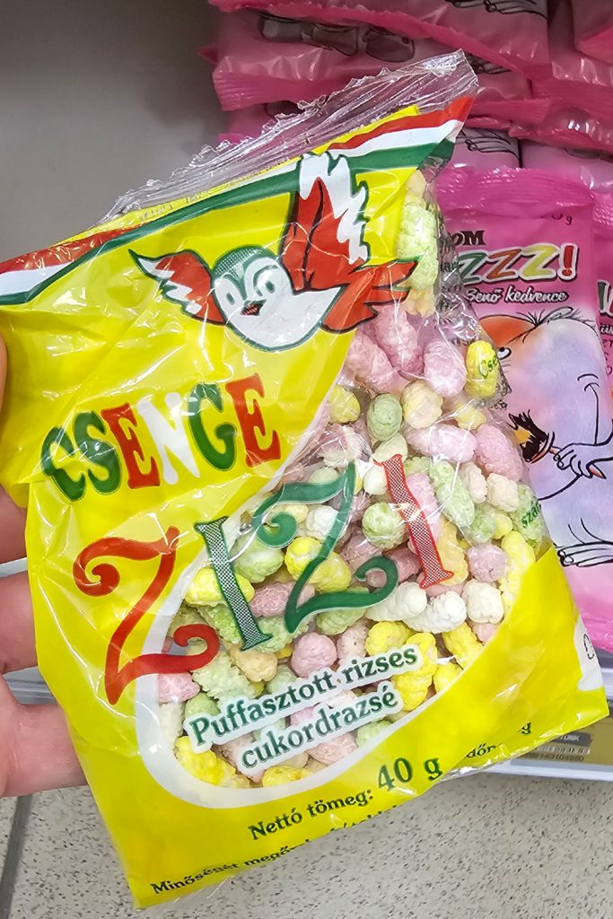 Zizi puffed rice candy