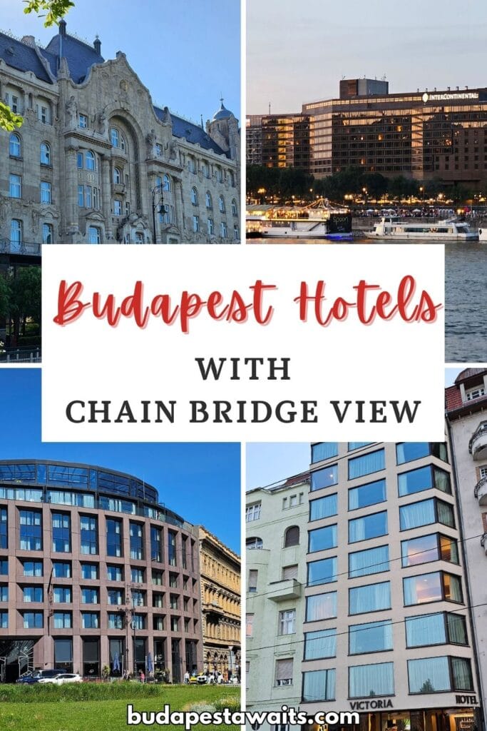 photos of hotels is Budapest that offer rooms with Chain Bridge views