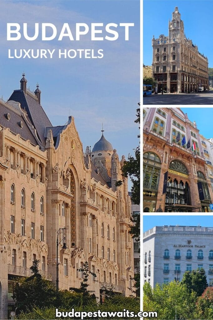 photos of luxury hotels in Budapest