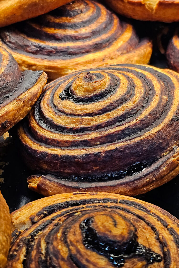 cocoa snail rolls - kakaóscsiga