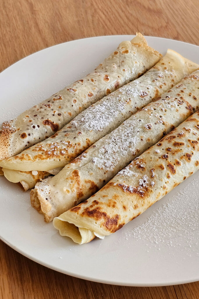 Hungarian crepes palacsinta