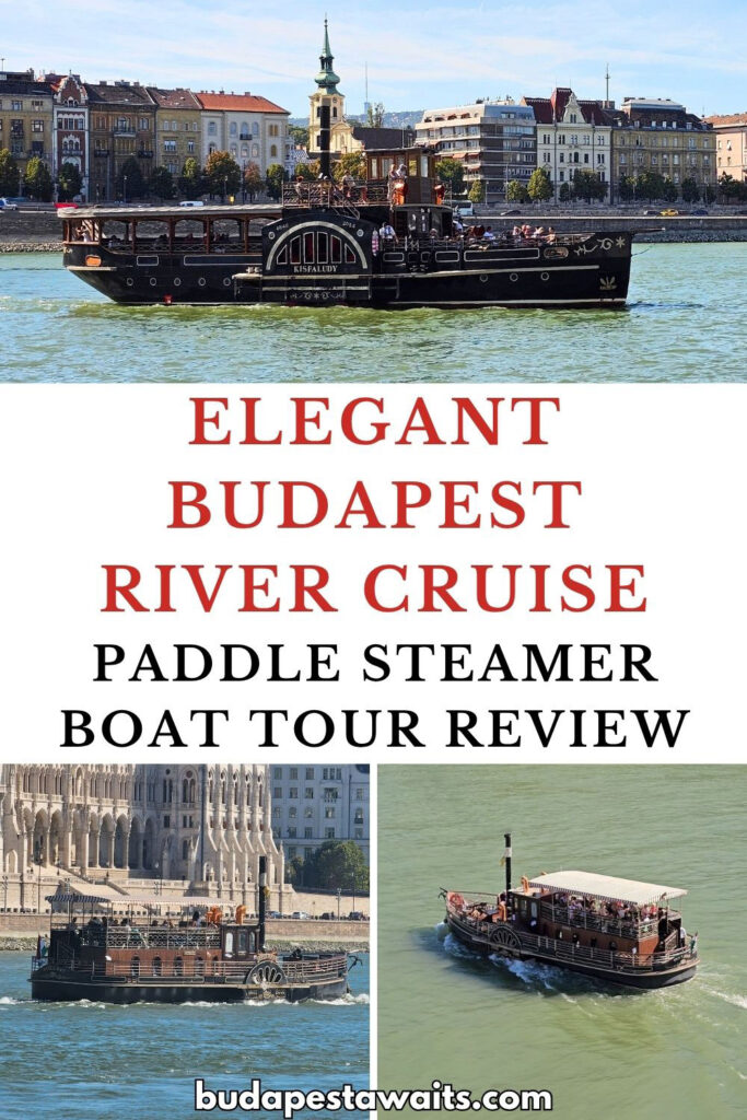 photos of Budapest historical paddle steamer cruise boats on the Danube