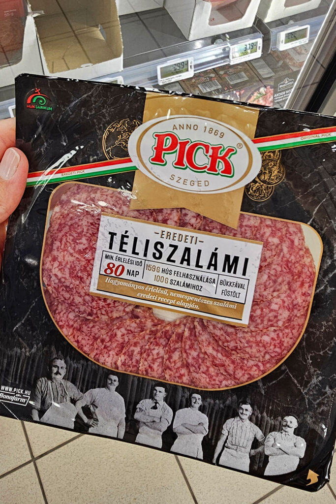 sliced Pick Salami