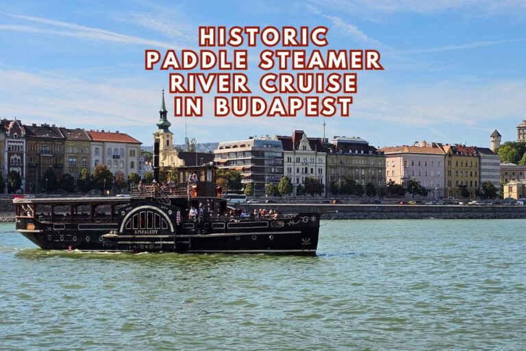 the Kisfaludy traditional steamship on the Danube